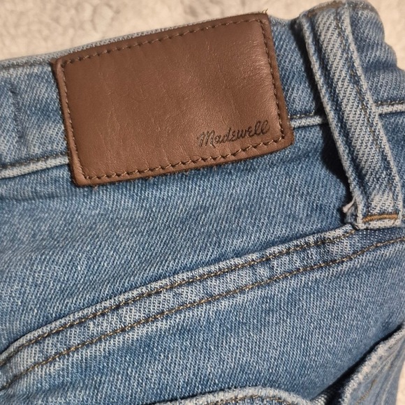Madewell 10 High-Rise Skinny Jeans Light Indigo Blue Size 23 Denim Pants - Picture 4 of 6